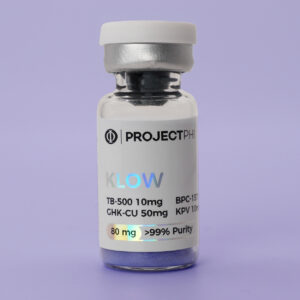 KLOW research peptide vial | Project Phi