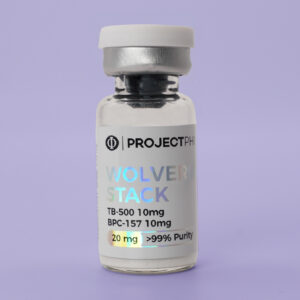Wolverine Stack (BPC + TB) 20mg research peptide vial | Project Phi