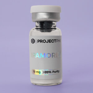 Ipamorelin 10mg research peptide vial | Project Phi
