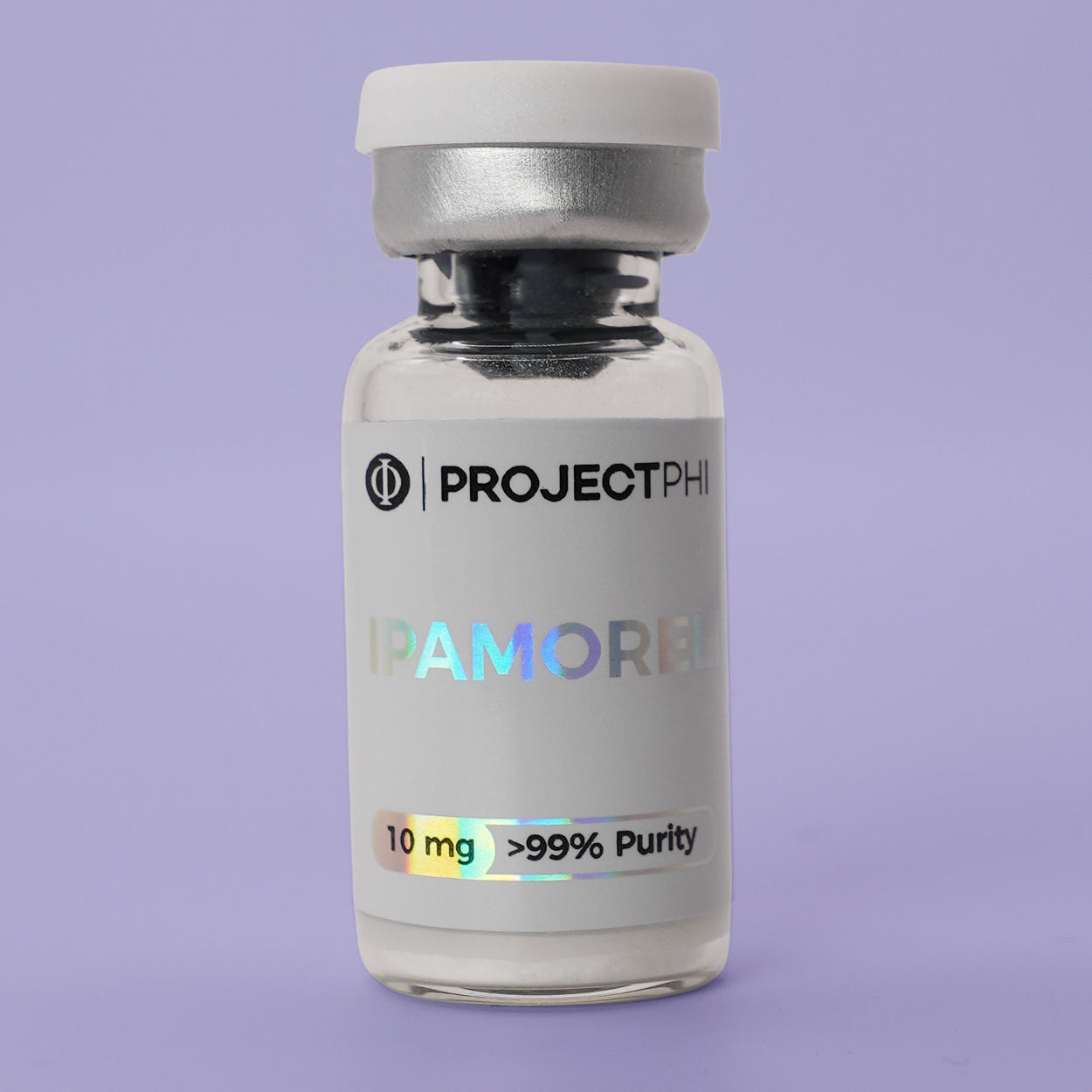 Ipamorelin 10mg research peptide vial | Project Phi