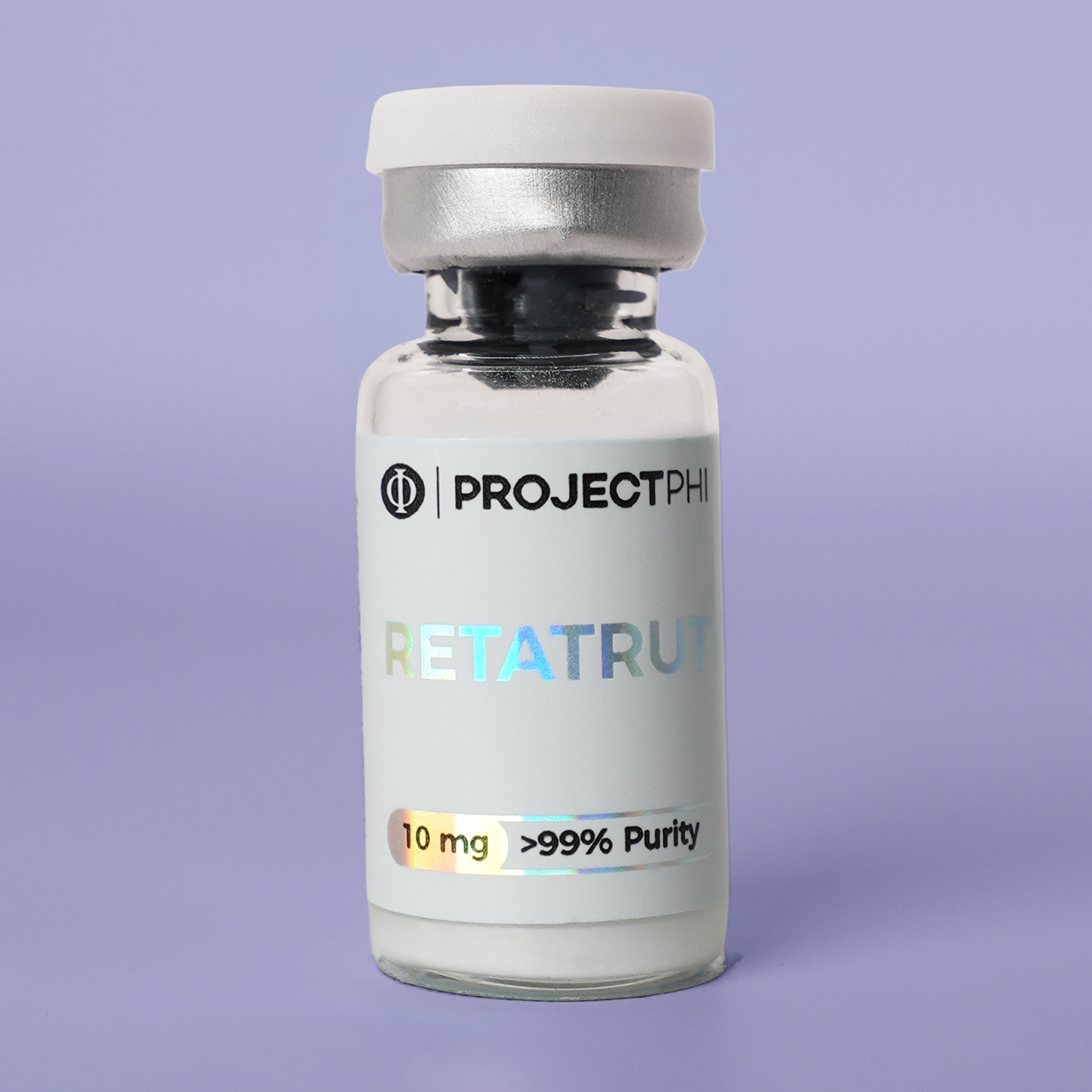 Retatrutide 10mg research peptide vial | Project Phi